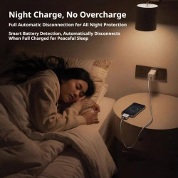 Adaptateur de charge intelligent à arrêt automatique, séparateur entièrement chargé, protecteur de câble de charge à déconnexion