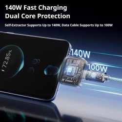 Adaptateur de charge intelligent à arrêt automatique, séparateur entièrement chargé, protecteur de câble de charge à déconnexion
