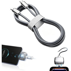Adaptateur de charge intelligent à arrêt automatique, séparateur entièrement chargé, protecteur de câble de charge à déconnexion