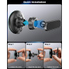CloudValley 15W Support téléphone Voiture magnetique pour Hyundai Ioniq 5 (2022–2025) / 5 N & Sonata Kona (2024–2025) & Ioniq 9,