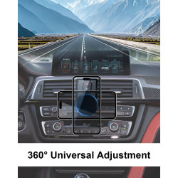 Support Téléphone Voiture Magnétique pour BMW 1/3/4 Series M3 M4 F20 F30 F31 F32 F33, N52 Super Aimants Téléphone Voiture pour E