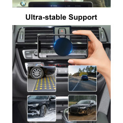 Support Téléphone Voiture Magnétique pour BMW 1/3/4 Series M3 M4 F20 F30 F31 F32 F33, N52 Super Aimants Téléphone Voiture pour E