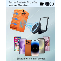 Support Téléphone Voiture Magnétique pour BMW 1/3/4 Series M3 M4 F20 F30 F31 F32 F33, N52 Super Aimants Téléphone Voiture pour E
