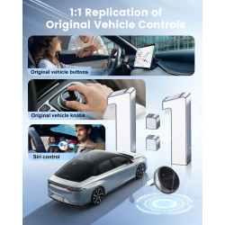 CarlinKit MINI Ultra3 : le dernier adaptateur sans fil CarPlay et Android Auto. Transforme les connexions filaires en sans fil, 