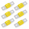 6 Pièces de Fusibles Mini ANL 20A,pour Systèmes Audio-Vidéo Marines et Véhicules Motorisés,Fusibles de Protection Électronique,C