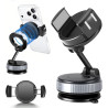 Support Telephone Voiture Magnetique pour Mag-Safe,360° Rotation Porte Telephone Voiture Aimant,Support Phone Voitures Pliable a