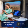 acegoo Prise USB 12V 100W PD3.0 et 20W PD, Camping-Car Voiture Aluminium Ordinateurs Portables USB-C Chargeur, Etanche Charge Ra