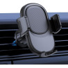 Support de téléphone de voiture, support de téléphone universel pour grille d'aération de voiture, support mains libres, support