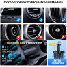 Support de téléphone de voiture, support de téléphone universel pour grille d'aération de voiture, support mains libres, support