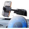 SKTU Support de téléphone portable de voiture pour Mini Countryman U25 2024-2026 2027, rotatif à 360 °, avec bouton de libératio