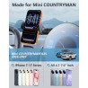 SKTU Support de téléphone portable de voiture pour Mini Countryman U25 2024-2026 2027, extensible, rotatif à 360 °, pour accesso