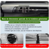 Support Téléphone Voiture pour BMW X1 / X2 - Accessoires [Compatible Uniquement avec BMW U11 U10 (années 2022-2026)] Rotatif 360