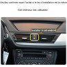 Support Téléphone Voiture pour BMW X1 - Accessoires [Compatible Uniquement avec BMW E84 (années 2009-2015)] Rotatif 360°、Opérati
