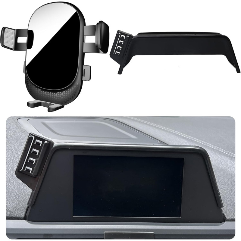 Support Téléphone Voiture pour BMW X1/X2[Compatible uniquement avec l’écran tactile de 6,5 pouces de la BMW F48 (années 2015-201