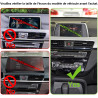 Support Téléphone Voiture pour BMW X1/X2[Compatible uniquement avec l’écran tactile de 6,5 pouces de la BMW F48 (années 2015-201