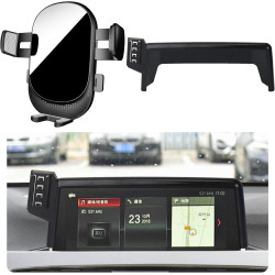 Support Téléphone Voiture pour BMW X1 / X2 Accessoires[Compatible uniquement avec l’écran tactile de 8,8 pouces de la BMW F48 F3