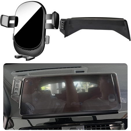 Support Téléphone Voiture pour BMW X1 / X2 Accessoires[Compatible uniquement avec l’écran tactile de 10,25 pouces de la BMW F48 