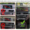 Support Téléphone Voiture pour BMW X1 / X2 Accessoires[Compatible uniquement avec l’écran tactile de 10,25 pouces de la BMW F48 