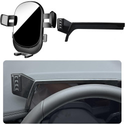 Support Téléphone Voiture pour BMW X1 / X2 - Accessoires [Compatible Uniquement avec BMW U11 U10 l’écran Tactile (années 2022-20