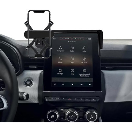 Support de téléphone de Voiture Compatible avec 2020-2025 Renault Captur 2 Clio 5 Arkana Zoe (for Captur 2/Clio 5/Arkana/Zoe for