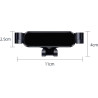 Support de téléphone de Voiture Compatible avec 2020-2025 Renault Captur 2 Clio 5 Arkana Zoe (for Captur 2/Clio 5/Arkana/Zoe for