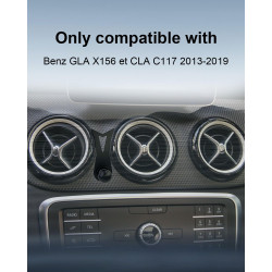 Support Téléphone Voiture pour Mercedes-Benz GLA X156 et CLA C117 (2013-2019), Support de Gravité Téléphone de Voiture pour iPho