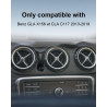 Support Téléphone Voiture pour Mercedes-Benz GLA X156 et CLA C117 (2013-2019), Support de Gravité Téléphone de Voiture pour iPho