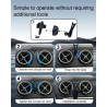 Support Téléphone Voiture pour Mercedes-Benz GLA X156 et CLA C117 (2013-2019), Support de Gravité Téléphone de Voiture pour iPho