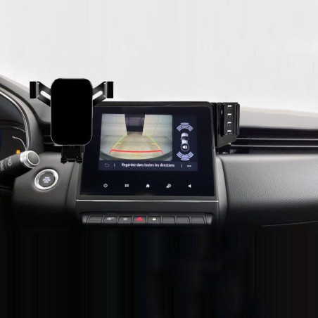 Support de téléphone Portable Compatible avec Renault Clio 5 Captur 2 Zoe 2020 2021 2022 2023 2024 2025 (pour 7" Clio 5/ Captur 