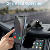 Support de téléphone pour votre voiture avec ventouse puissante, support de téléphone pour accessoires de voiture – Support de t