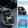 Support de téléphone pour votre voiture avec ventouse puissante, support de téléphone pour accessoires de voiture – Support de t