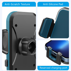 Support de téléphone pour votre voiture avec ventouse puissante, support de téléphone pour accessoires de voiture – Support de t