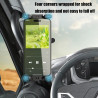 Support de téléphone pour Camion, Support de téléphone Portable avec Pince, Support de Navigation de Voiture, Support de télépho