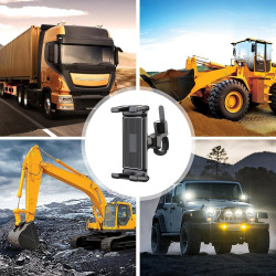 Support de téléphone pour Camion, Support de téléphone Portable avec Pince, Support de Navigation de Voiture, Support de télépho