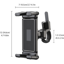 Support de téléphone pour Camion, Support de téléphone Portable avec Pince, Support de Navigation de Voiture, Support de télépho