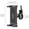 Support de téléphone pour Camion, Support de téléphone Portable avec Pince, Support de Navigation de Voiture, Support de télépho