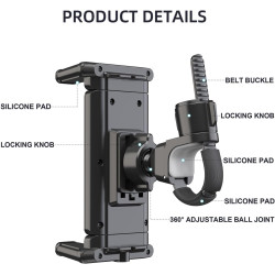 Support de téléphone pour Camion, Support de téléphone Portable avec Pince, Support de Navigation de Voiture, Support de télépho