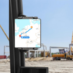 Support de téléphone pour Camion, Support de téléphone Portable avec Pince, Support de Navigation de Voiture, Support de télépho