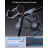 Support de téléphone Portable pour Voiture avec Bras à Ressort pour Toyota Corolla/Corolla Cross 2019-2025 2026 10,5 Pouces Supp