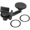 Support magnétique de téléphone pour Tesla Model 3/Y, support réglable avec forte adhérence pour iPhone et Android, support ABS 