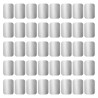 40 Pièces 65 x 45 x 0.3mm Plaques Métalliques Autocollantes, Plaques Métalliques Fines, Plaque Métallique pour Téléphone Portabl