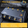 Prise Allume Cigare, 9 en 1 226W Adaptateur Allume Cigare USB avec 3 Prises, 2 Ports USB-C PD et 4 Ports USB, Chargeur Allume Ci