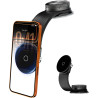 CloudValley Flexible Support Telephone Voiture pour Magsafe, Rotatif à 360°, double design d’adhésion, Support Telephone pour iP