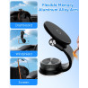 CloudValley Flexible Support Telephone Voiture pour Magsafe, Rotatif à 360°, double design d’adhésion, Support Telephone pour iP