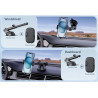 Support de téléphone pour voiture, tableau de bord, pare-brise réglable, support de camion, support GPS pour iPhone, Samsung, to