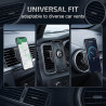 [Lot de 3] Support Téléphone Voiture Magnétique, Aimant Puissant Porte Téléphone Voiture pour Grille d'Aération, Support Smartph