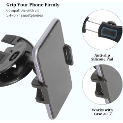 Support Telephone Voiture CD Support GPS Voiture pour Fente CD Porte GPS Voiture 360 Degres Reglable Support Navigation GPS Stab