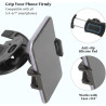 Support Telephone Voiture CD Support GPS Voiture pour Fente CD Porte GPS Voiture 360 Degres Reglable Support Navigation GPS Stab