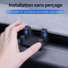 Générique Support Téléphone Tableau de Bord Compatible Tesla Model 3 Highland – Support Smartphone Silicone Antidérapant – Insta