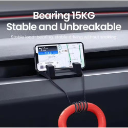 Générique Support Téléphone Tableau de Bord Compatible Tesla Model 3 Highland – Support Smartphone Silicone Antidérapant – Insta